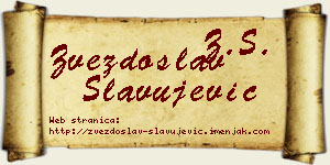 Zvezdoslav Slavujević vizit kartica